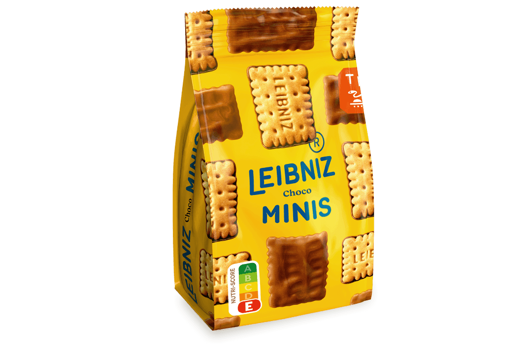 Verpackung der LEIBNIZ Minis Choco Kekse