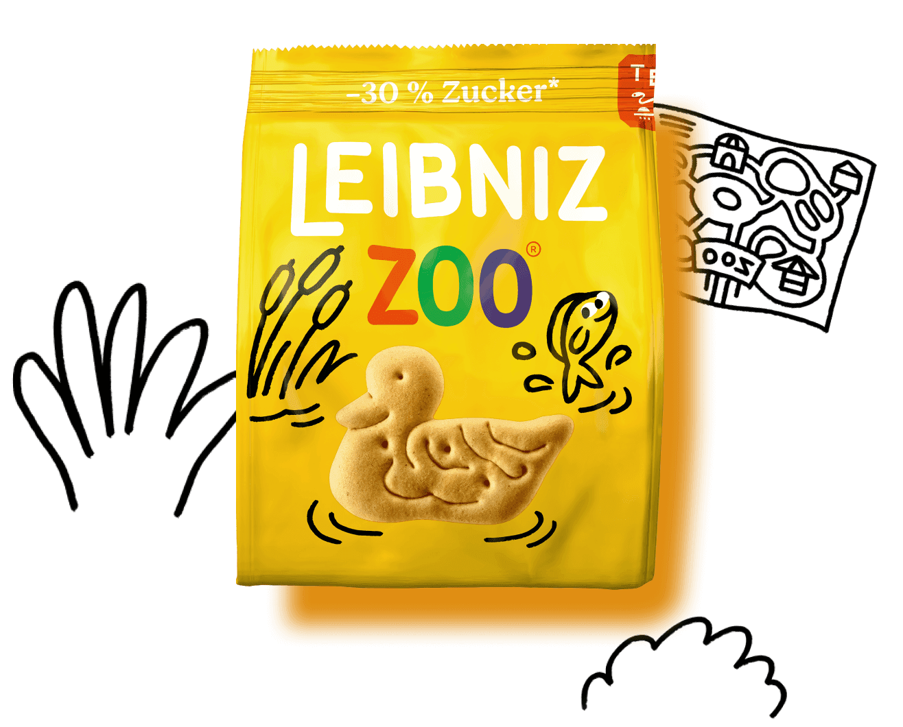 Leibniz Zoo -30% Sugar