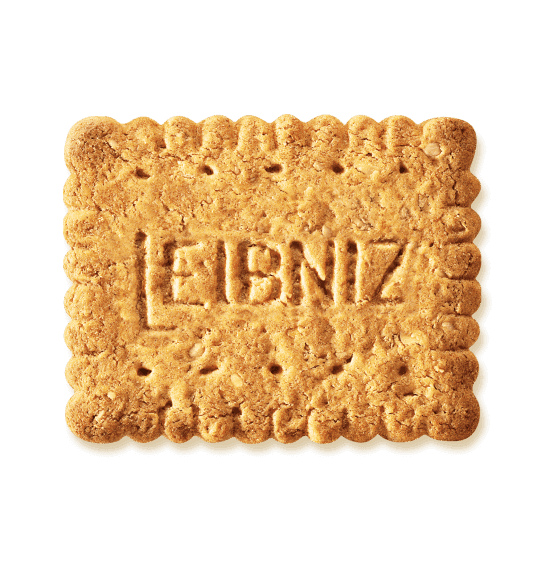 Leibniz Haferkeks als Detailaufnahme