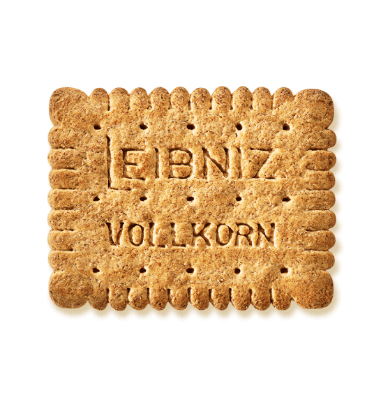 LEIBNIZ Vollkornkeks als Detailaufnahme