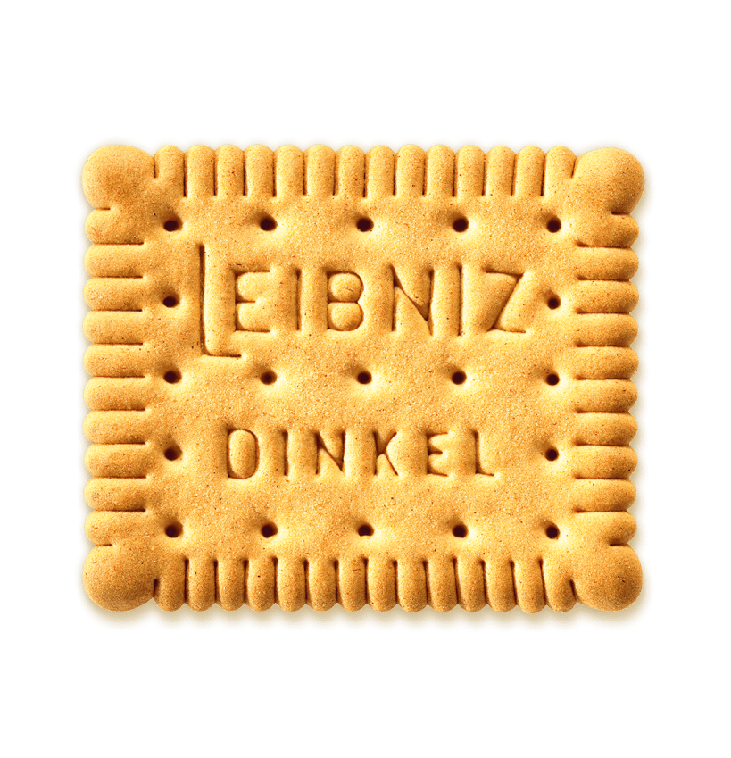 LEIBNIZ Dinkelkeks als Detailaufnahme