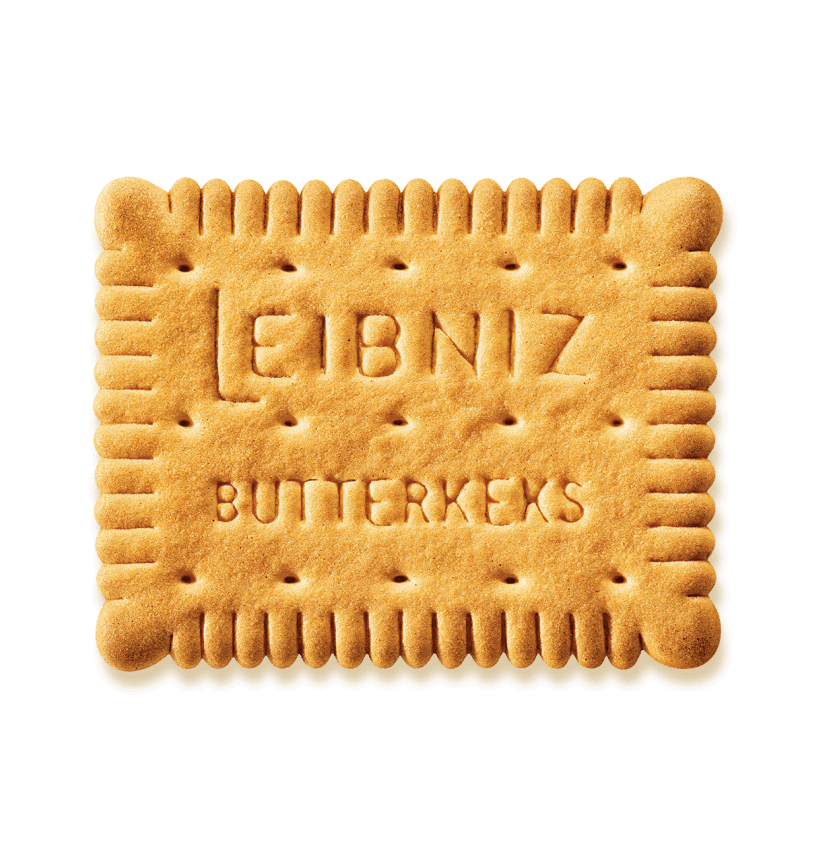 LEIBNIZ Original Butterkeks als Detailaufnahme