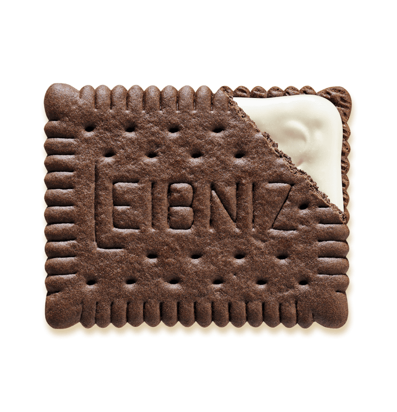 LEIBNIZ Cream Milk Keks als Detailaufnahme