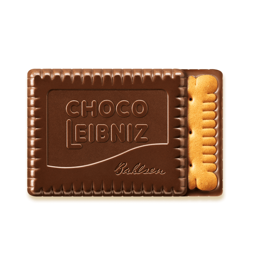 LEIBNIZ Choco Edelherb Keks als Detailaufnahme