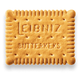 Leibniz Butterkeks von oben fotografiert